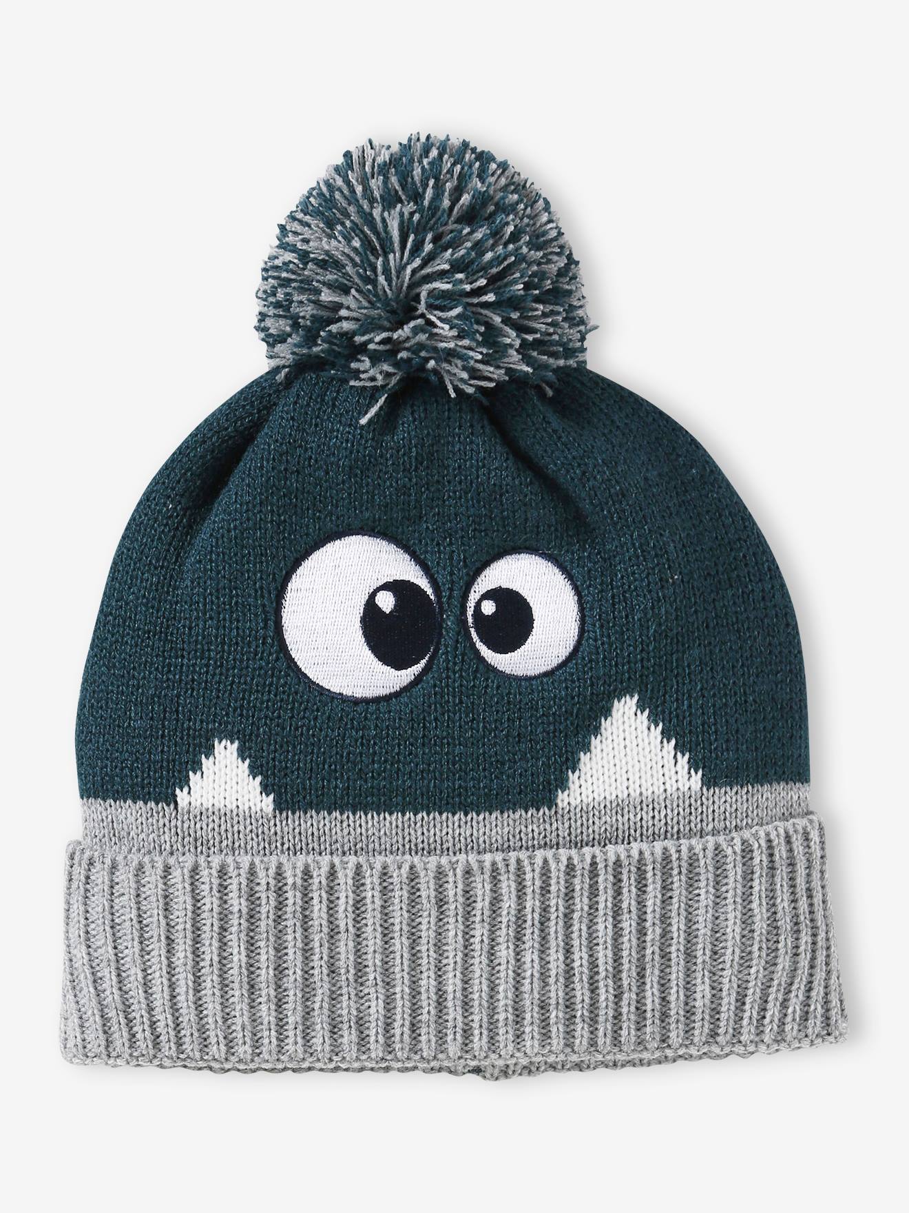 Jungen Mütze mit Monster