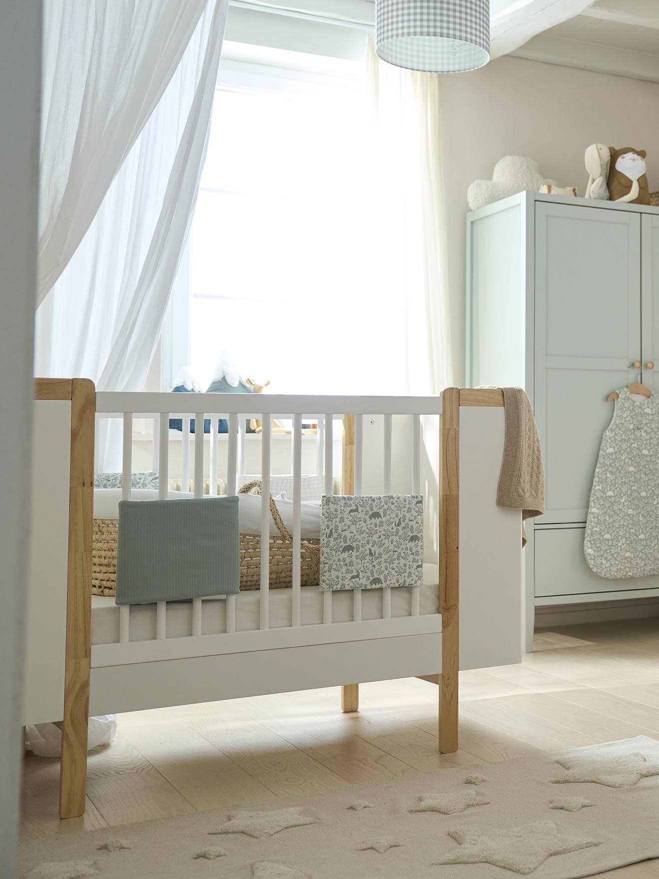 Mitwachsendes Babybett NOÉ 60x120 cm