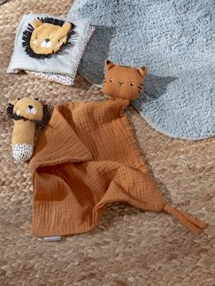 Spielzeug-Baby-Kuscheltiere & Stofftiere-Baby Geschenk-Set: Schmusetuch, Rassel & Stoffbuch, personalisierbar