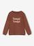 Mädchen Sweatshirt BASIC - blau-les copines+pflaume+pudrig rosa+rosa+schokolade+smaragdgrün+violett - 22