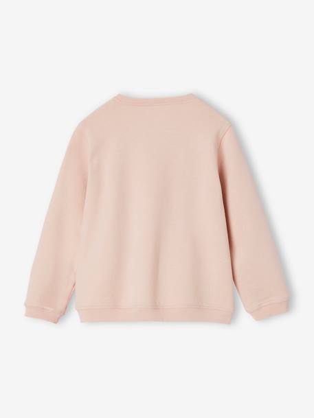 Mädchen Sweatshirt BASIC - blau-les copines+pflaume+pudrig rosa+rosa+schokolade+smaragdgrün+violett - 13