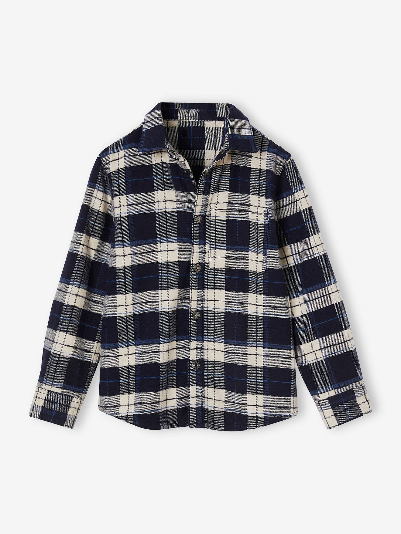 Jungen Karohemd aus Flanell