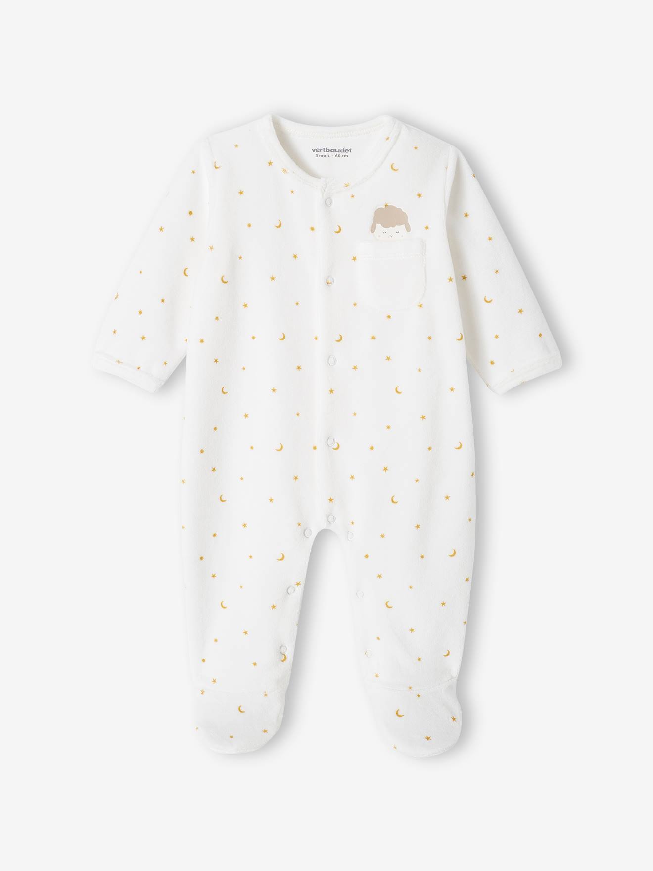 Thumbnail - Baby Samtstrampler