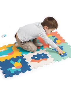 Spielzeug-Baby-Activity-Decken & Spielbögen-6-teilige Baby Schaumstoff-Puzzlematte mit Tieren LUDI