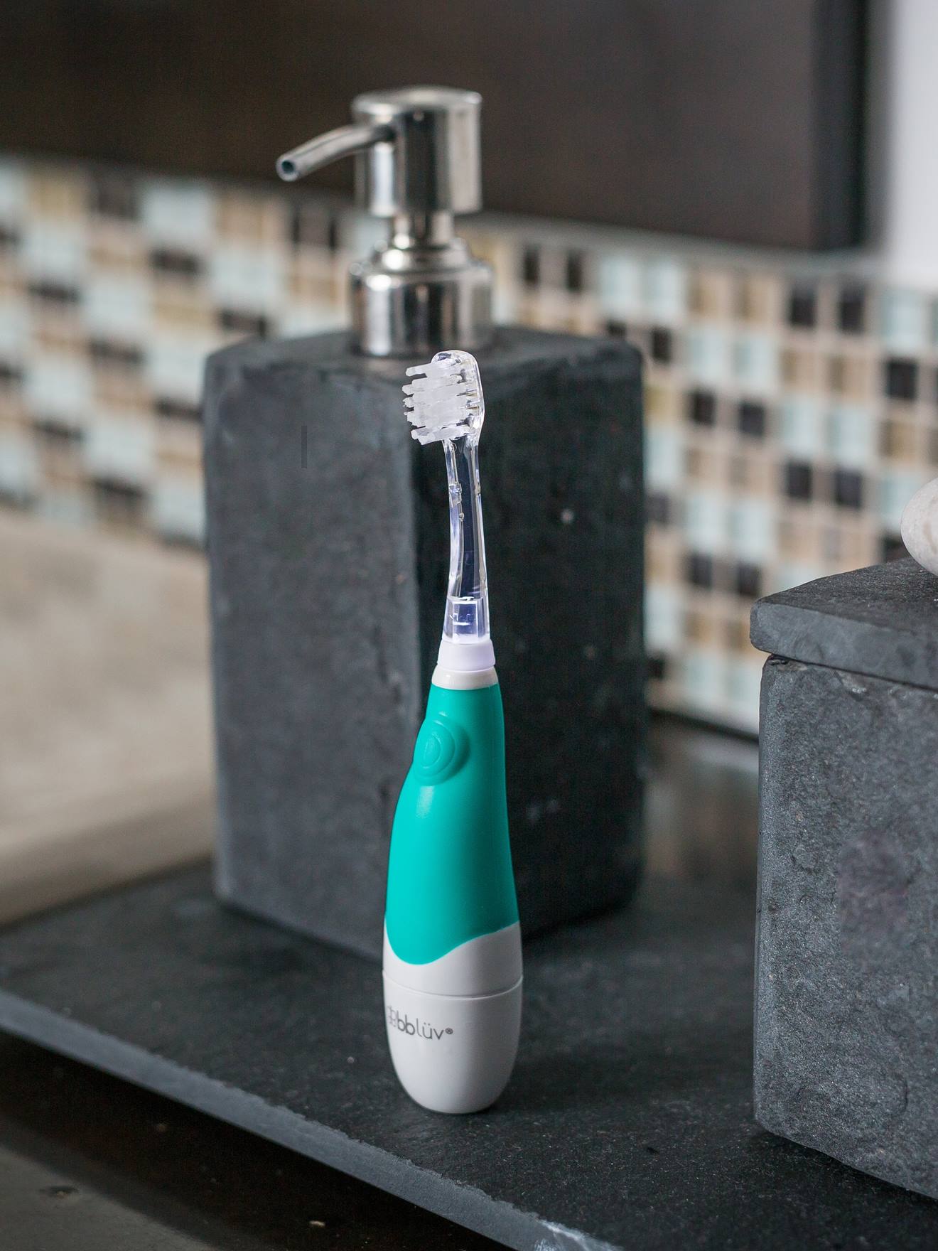 Thumbnail - Elektrische Baby Schallzahnbürste SONÏK Bblüv mit 2 Bürstenköpfen