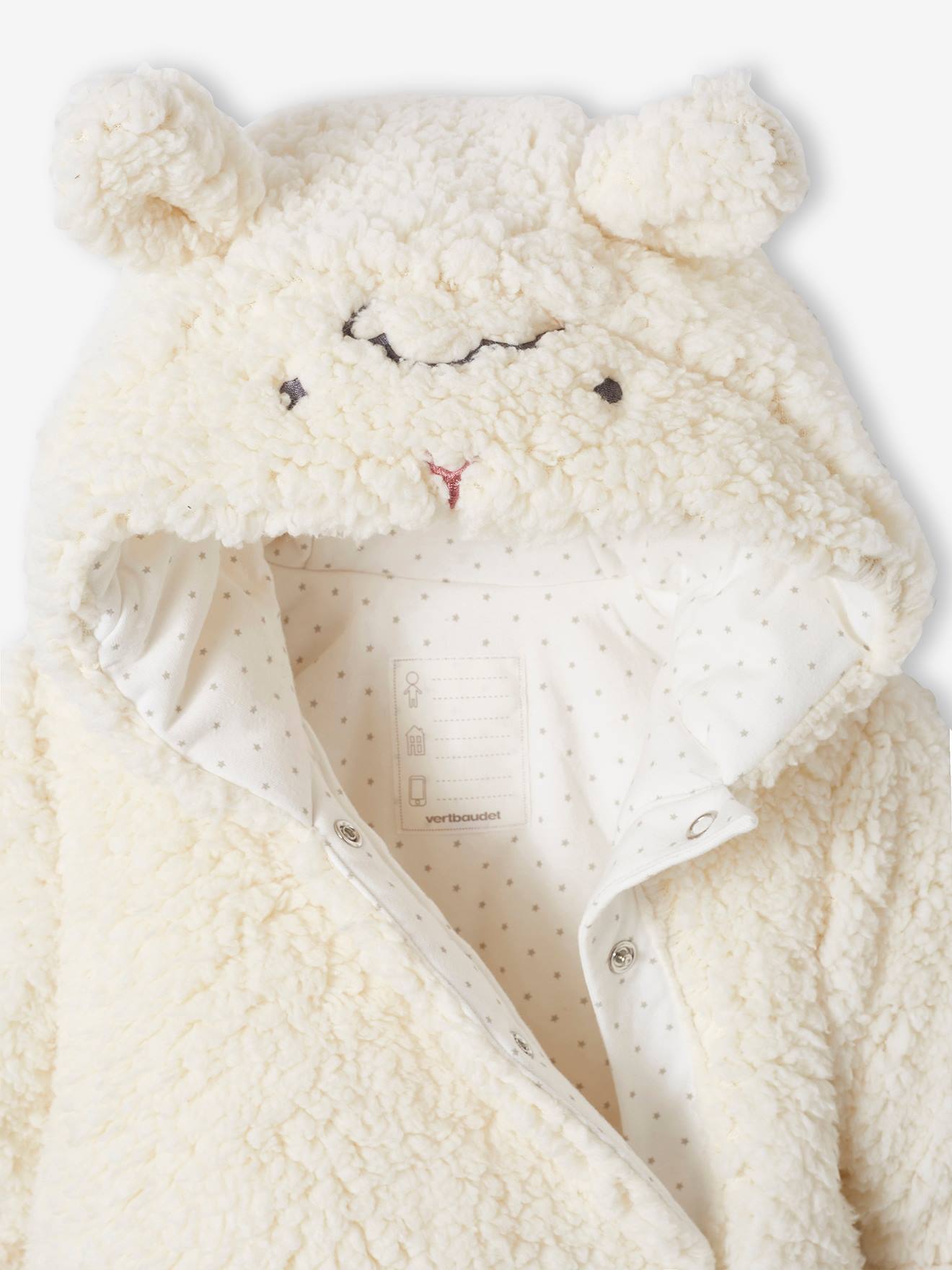 Thumbnail - Baby Overall aus Webpelz mit Recycling-Polyester