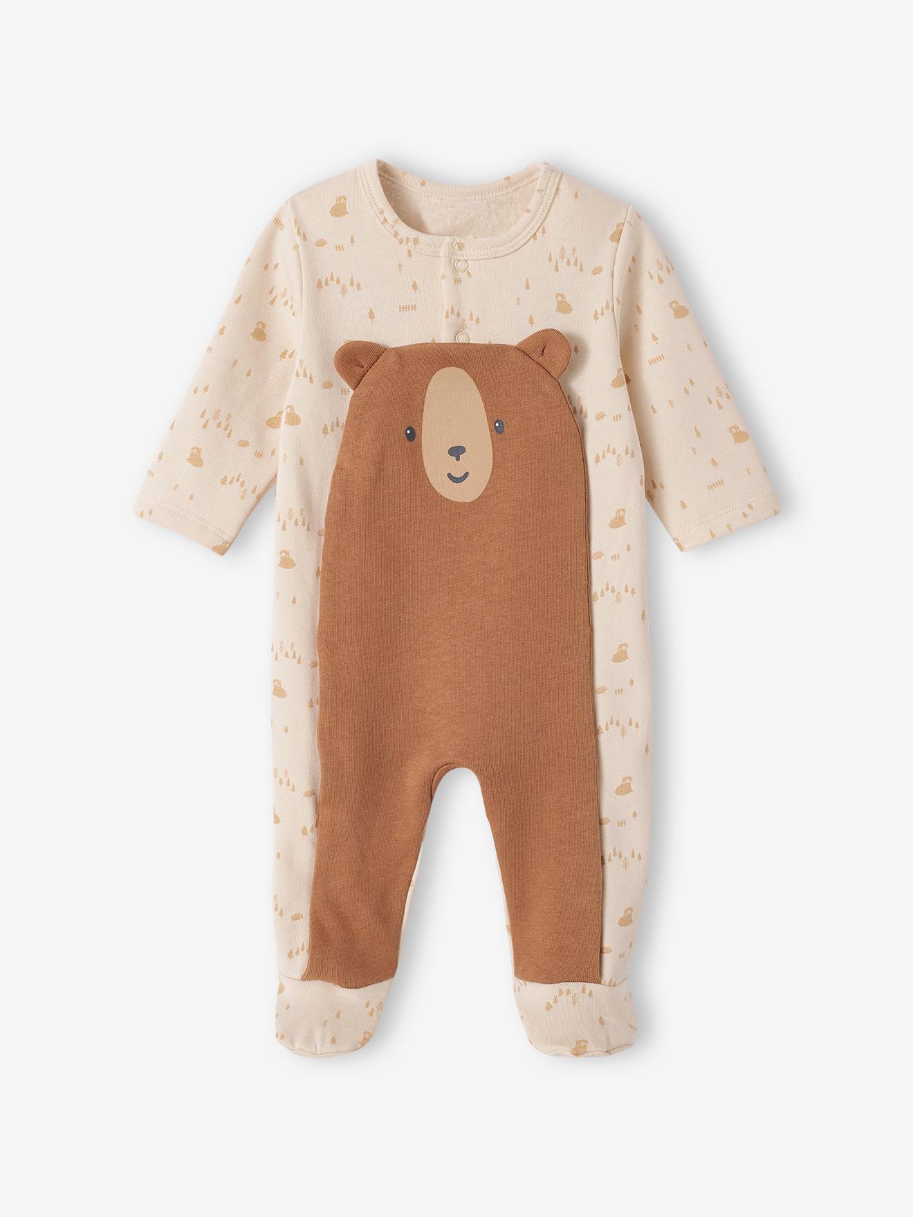 Baby Strampler mit großer Windelöffnung