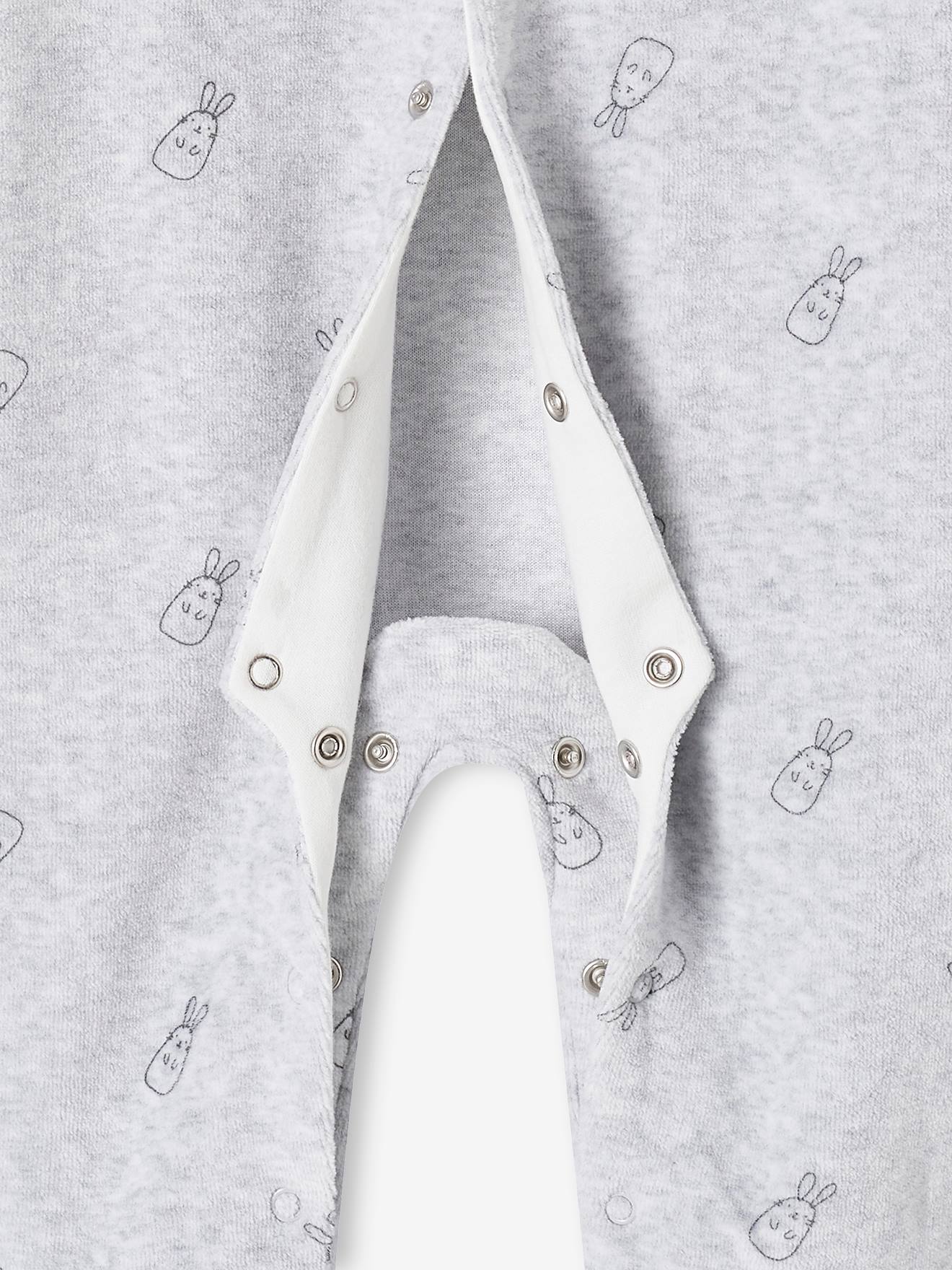 Thumbnail - Baby Samtstrampler