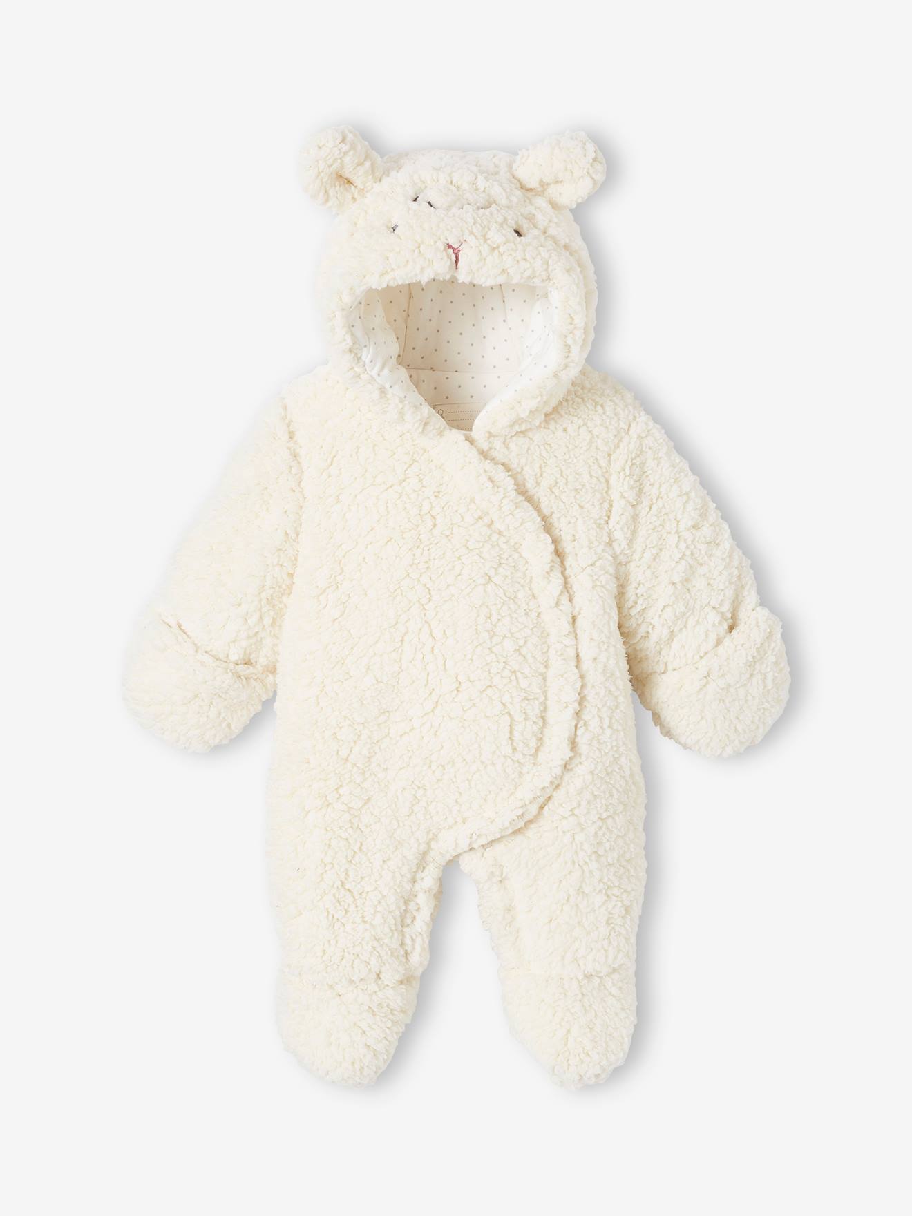 Baby Overall aus Webpelz mit Recycling-Polyester