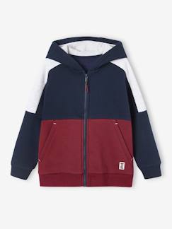 Jungenkleidung-Pullover, Strickjacken, Sweatshirts-Sweatshirts-Jungen Kapuzensweatjacke