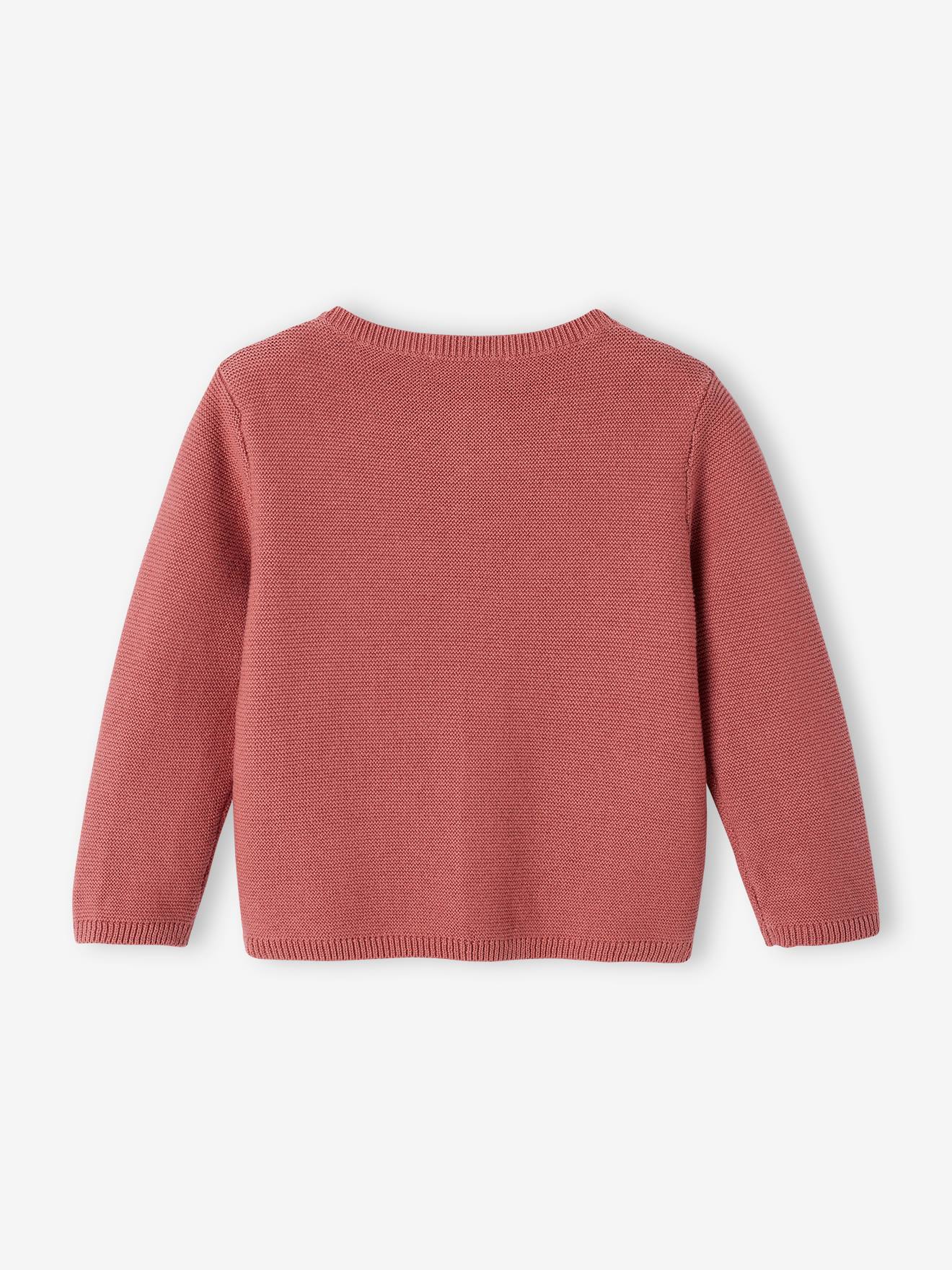 Thumbnail - Baby Strickjacke Herz BASIC