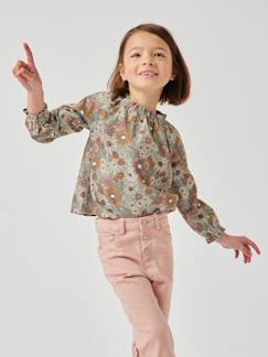 Maedchenkleidung-Blusen & Tuniken-Mädchen Bluse aus Feincord