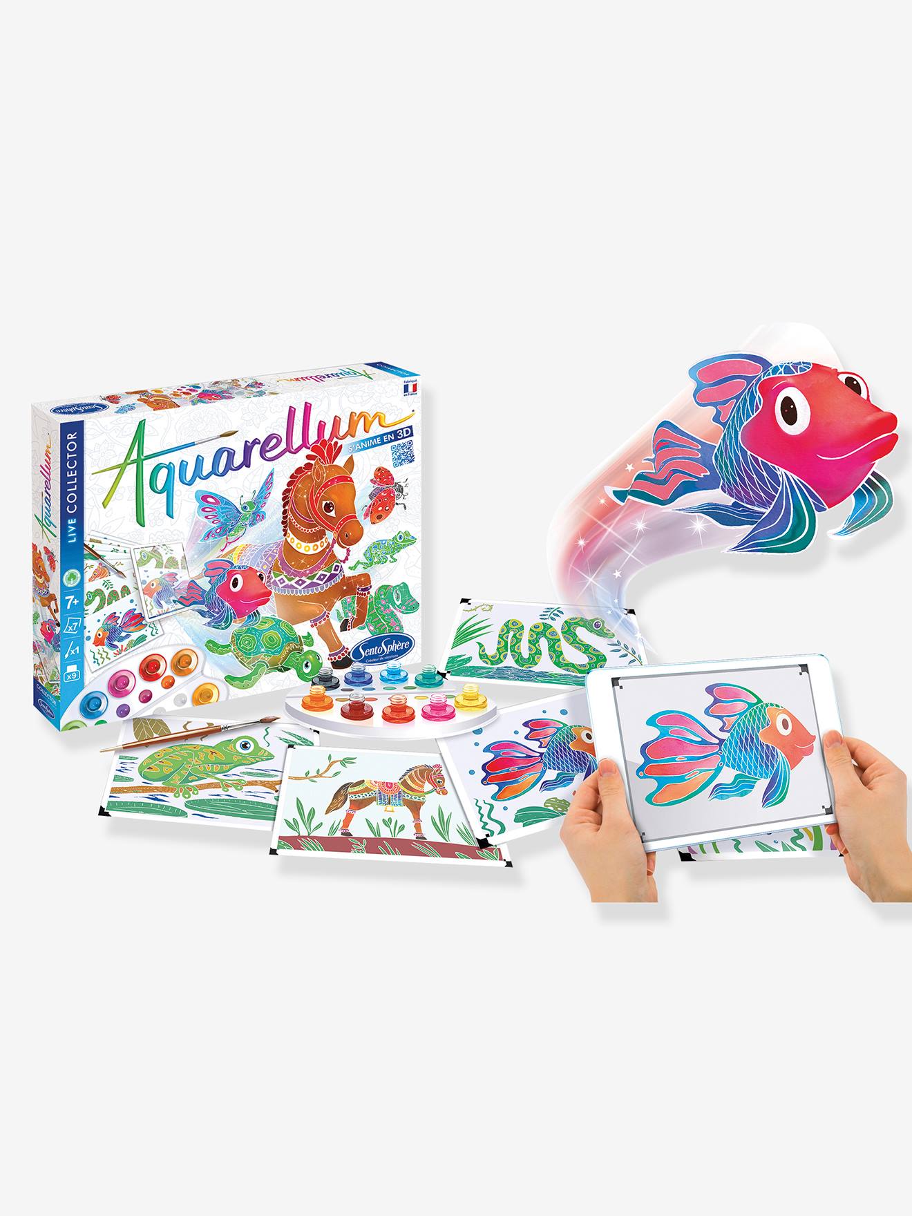 Kinder Mal-Set Aquarellum Live Collector SENTOSPHERE