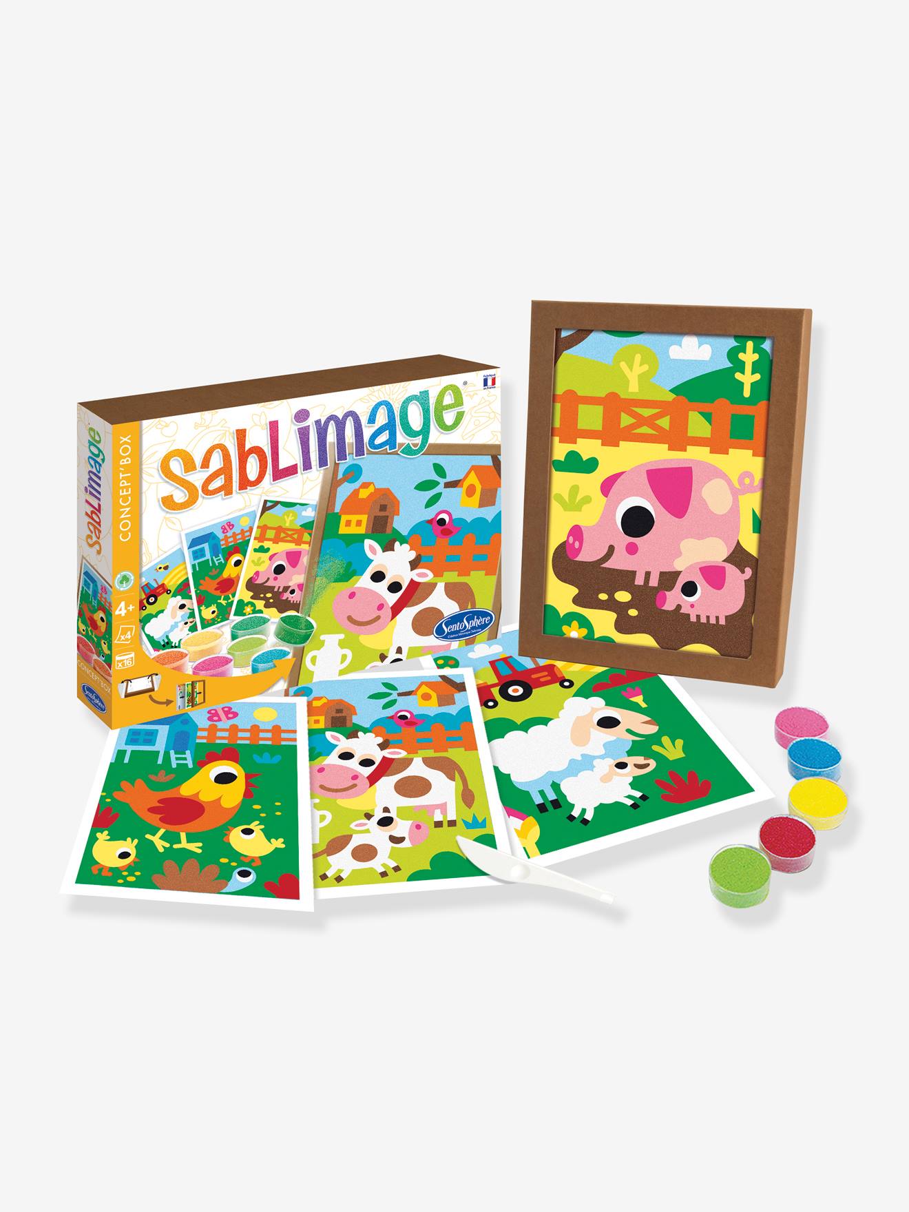 Kinder Mal-Set Sablimage Concept Box SENTOSPHERE