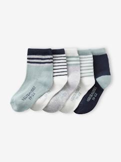 Babymode-5er-Pack Jungen Baby Socken BASIC Oeko-Tex