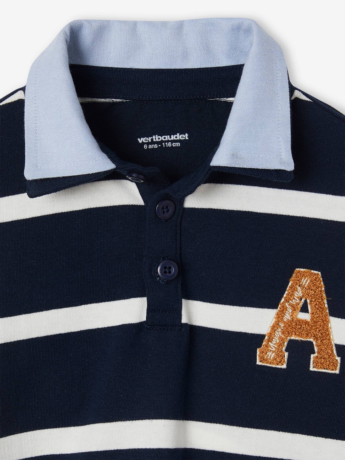 Thumbnail - Jungen Poloshirt mit Lageneffekt