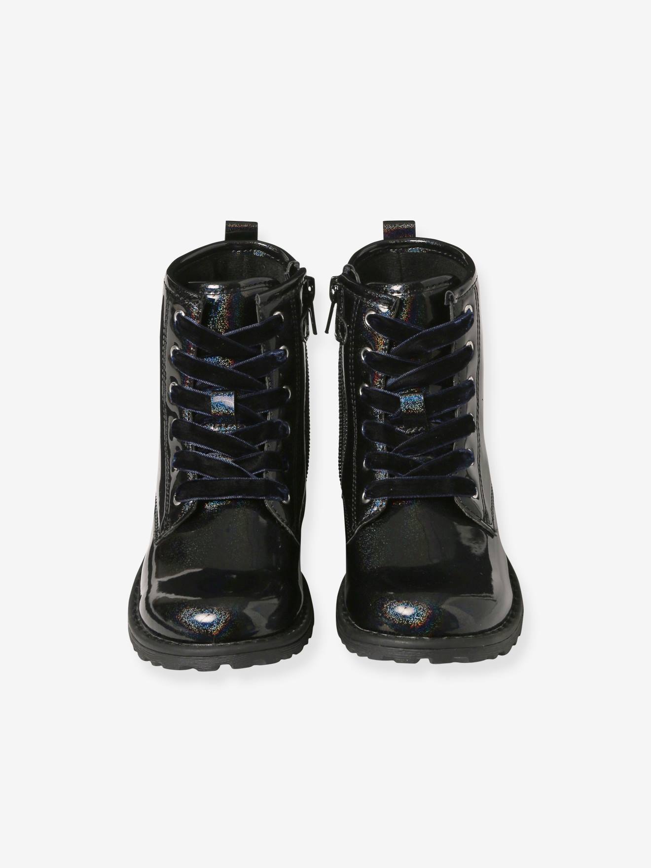 Thumbnail - Mädchen Schnürboots mit Reißverschluss