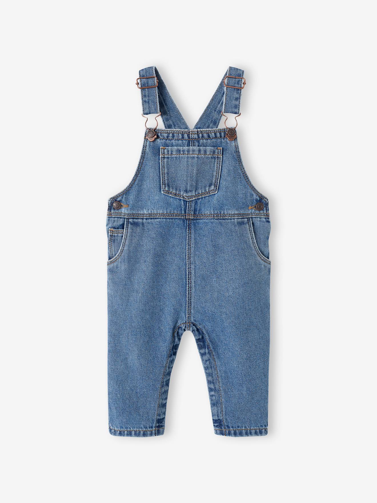 Jungen Baby Jeans-Latzhose