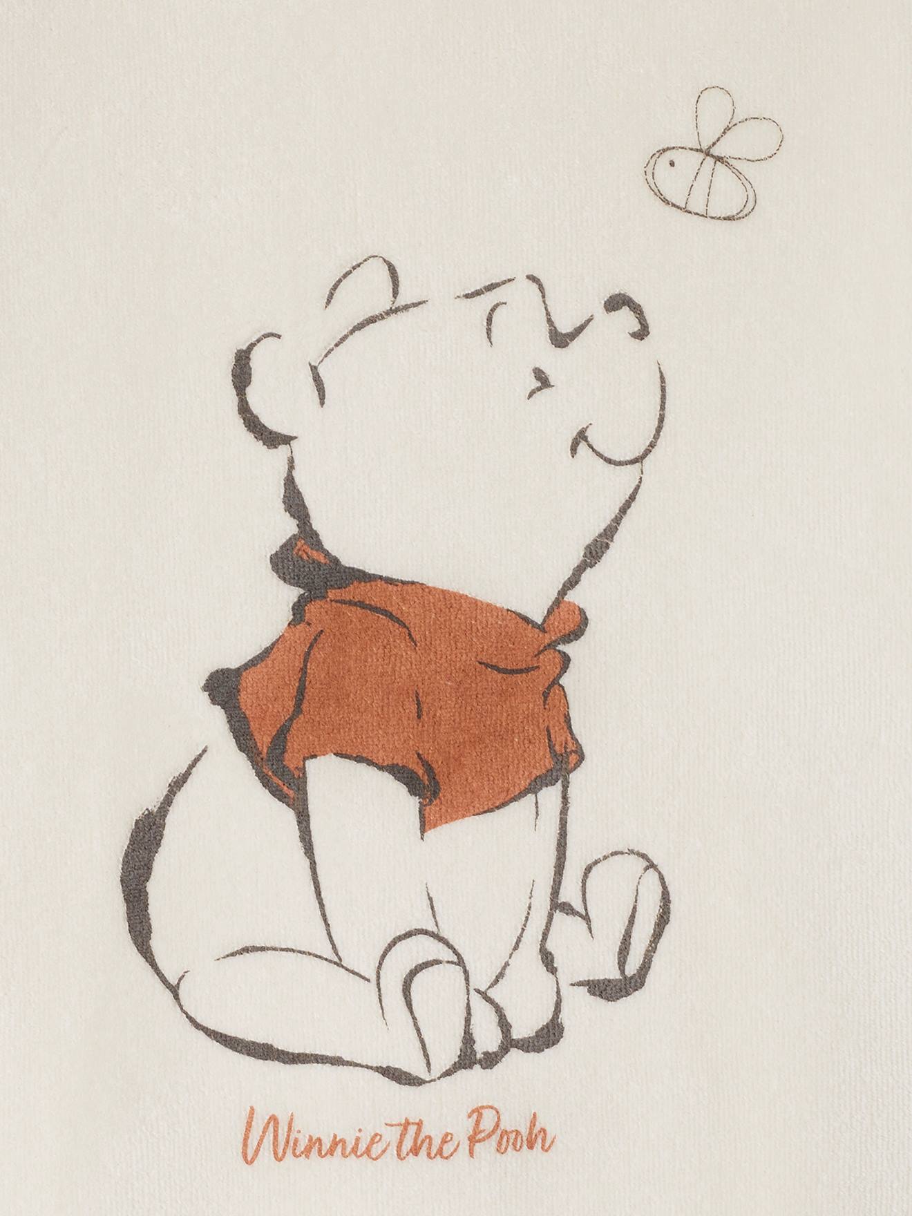 Thumbnail - Baby Samt-Strampler Disney WINNIE PUUH vanille