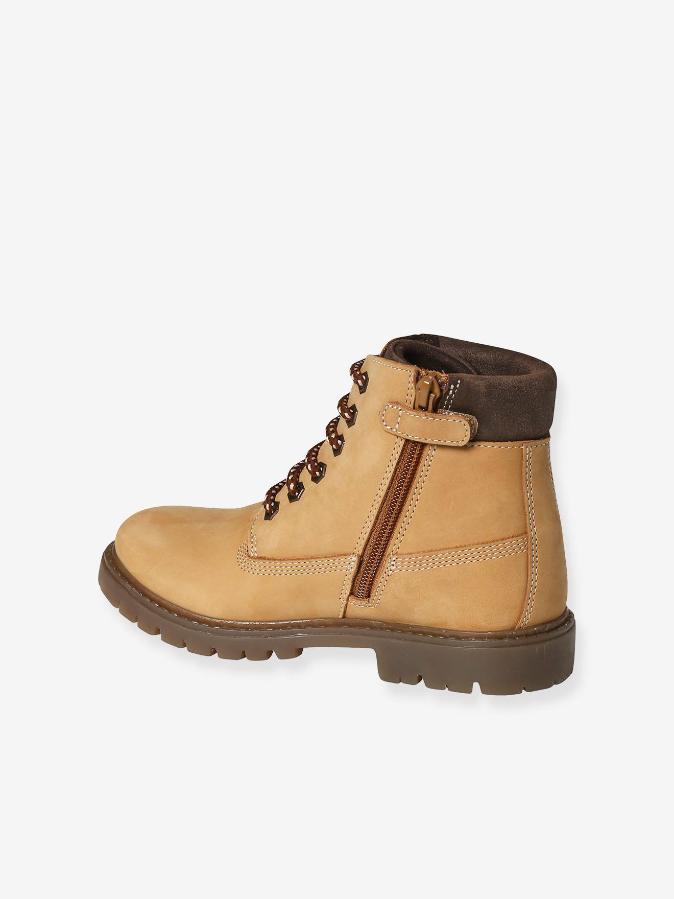 Thumbnail - Kinder Schnürboots mit Profilsohle camel
