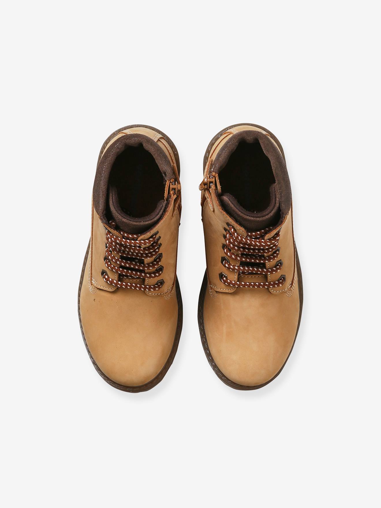 Thumbnail - Kinder Schnürboots mit Profilsohle camel