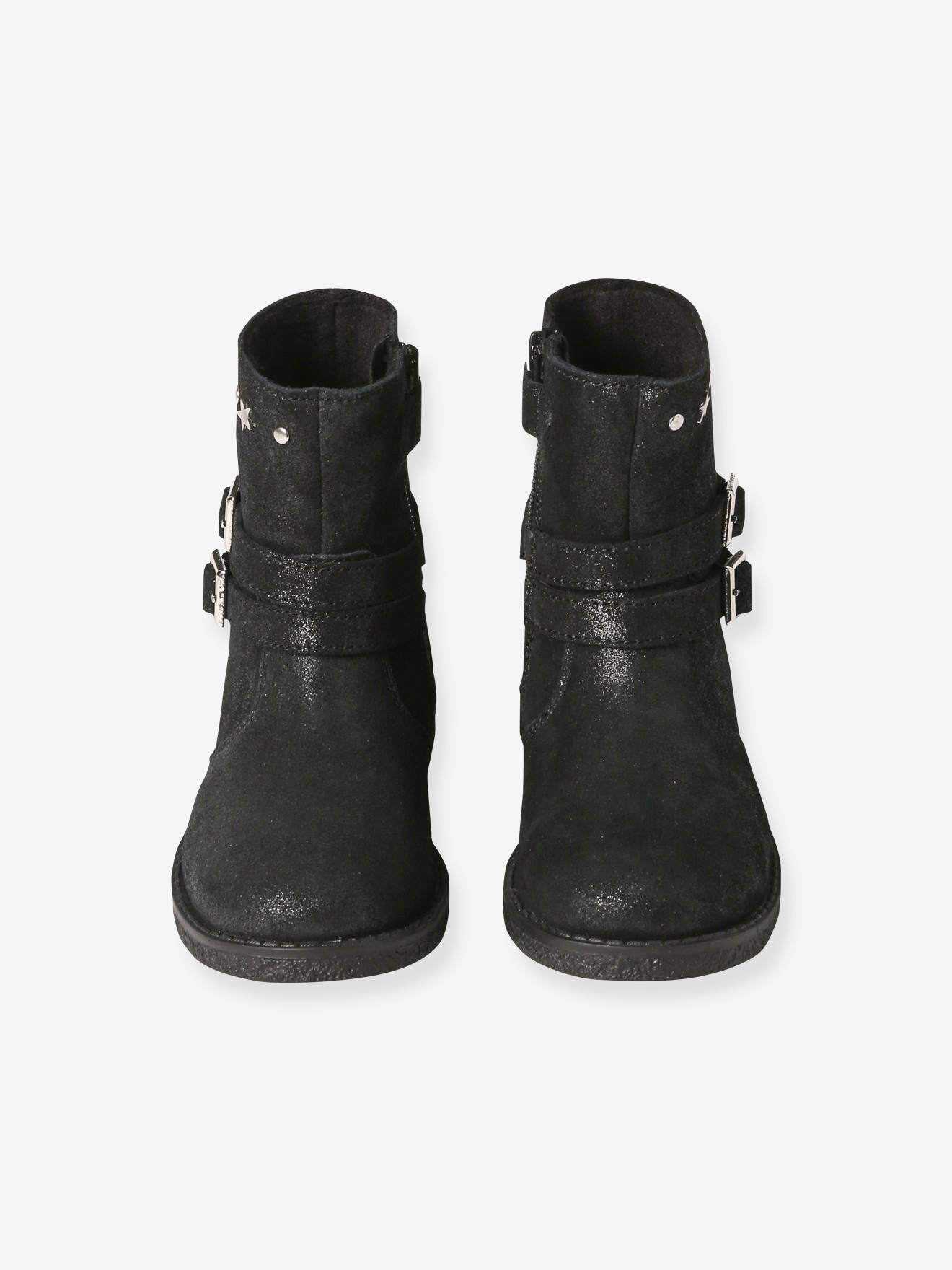 Thumbnail - Warme Mädchen Boots mit Anziehtrick