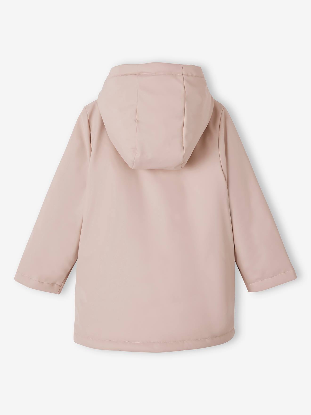 Thumbnail - Mädchen Regenjacke mit Kapuze & Teddyfleece-Futter