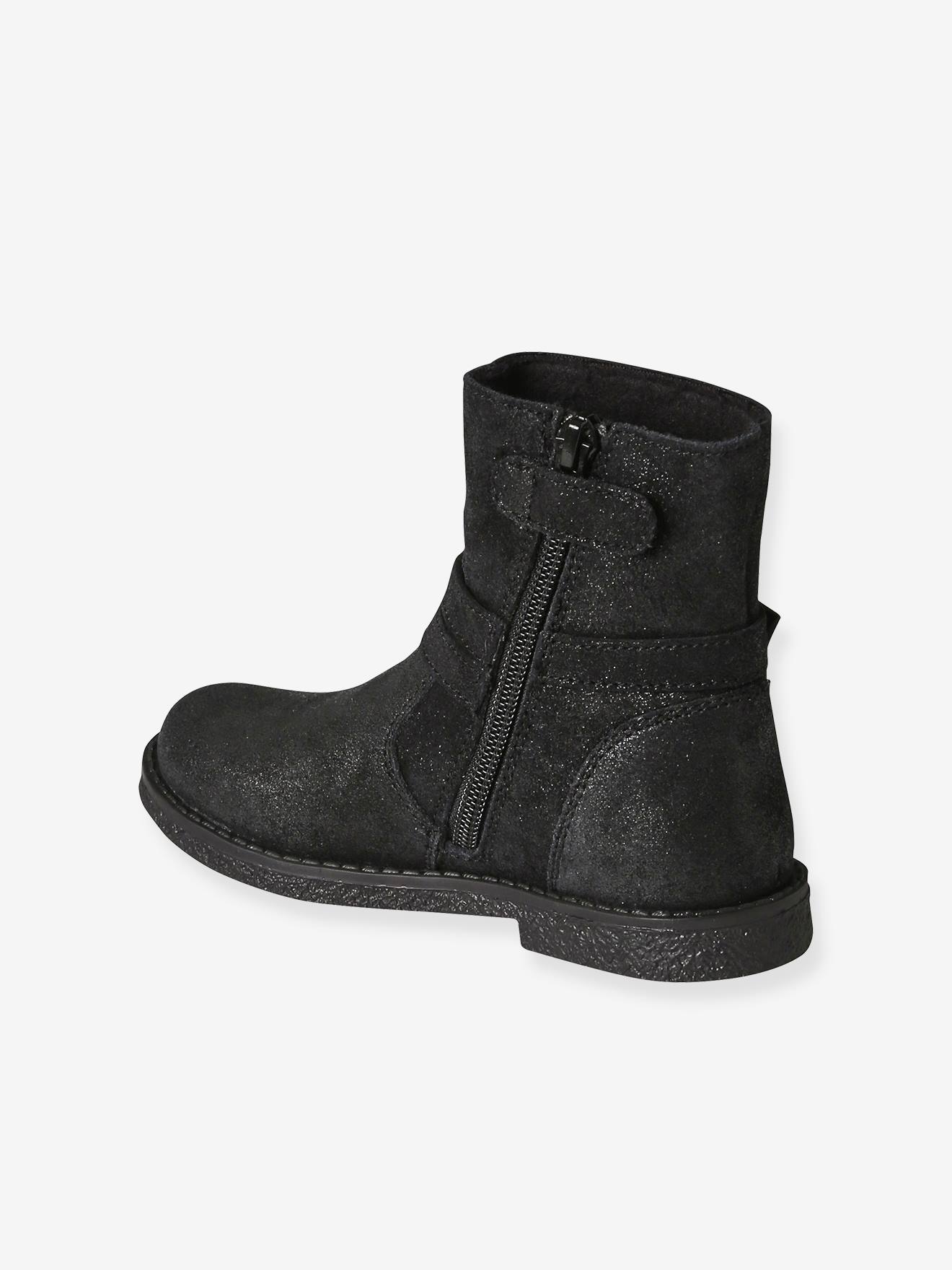 Thumbnail - Warme Mädchen Boots mit Anziehtrick