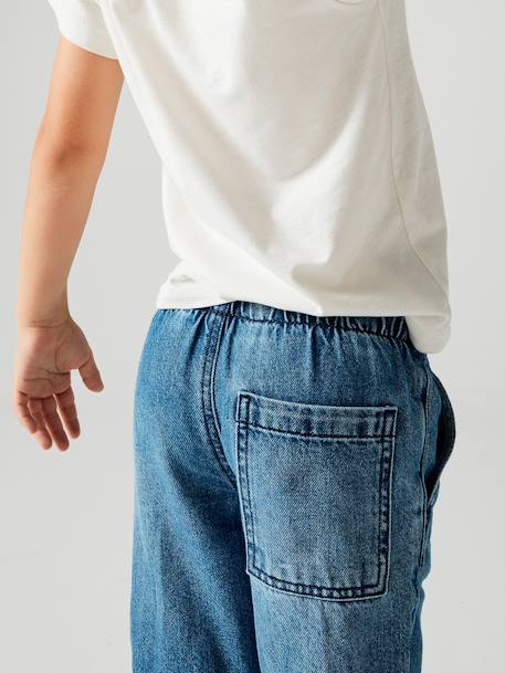 Weite Jungen Jeans mit Dehnbund Oeko-Tex bleached+blue stone+dunkelblau 13