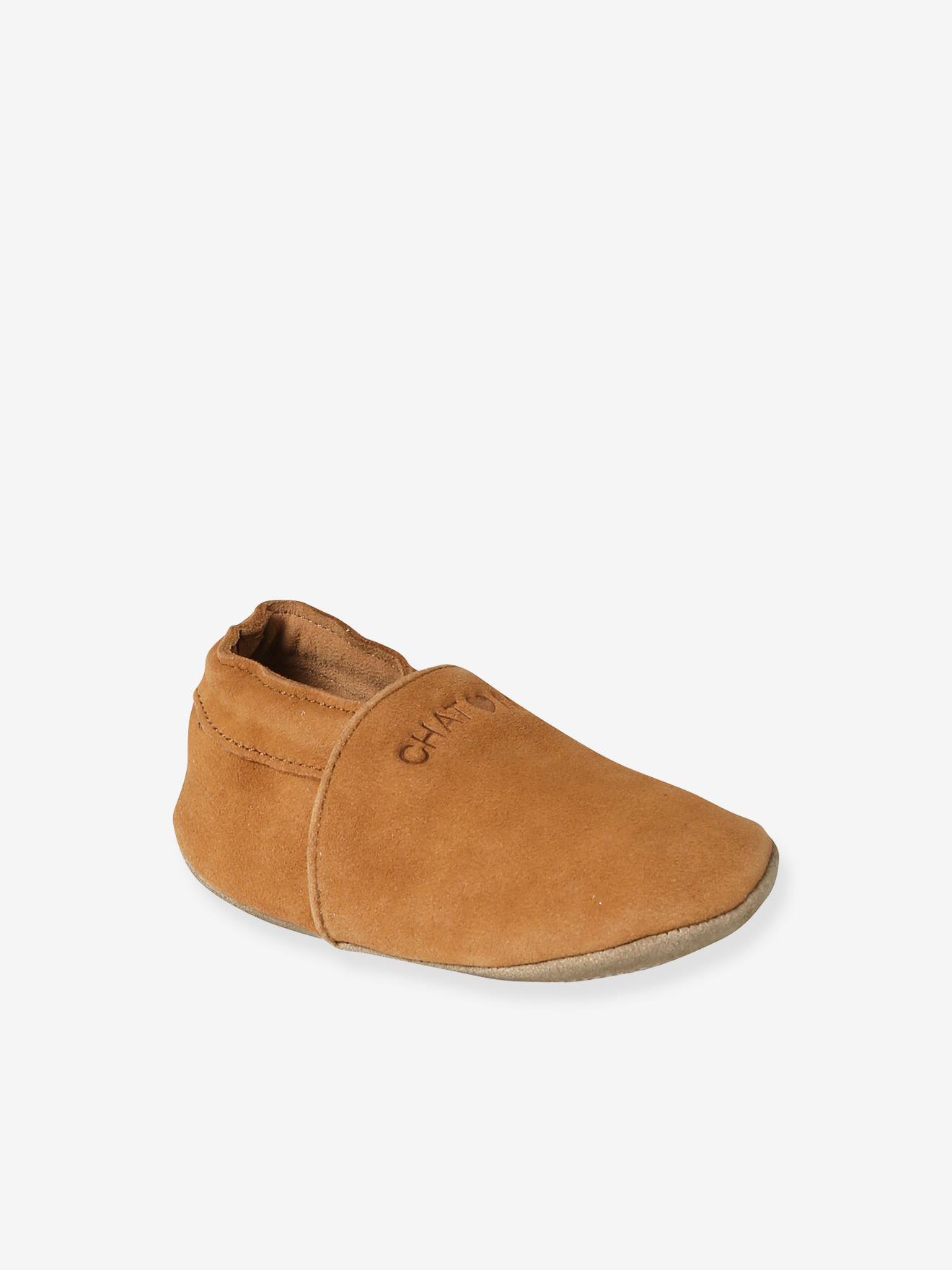 Baby Leder-Krabbelschuhe