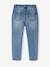 Mädchen Mom-Fit-Jeans, WATERLESS Hüftweite REGULAR - blue stone+double stone+jeansblau - 4