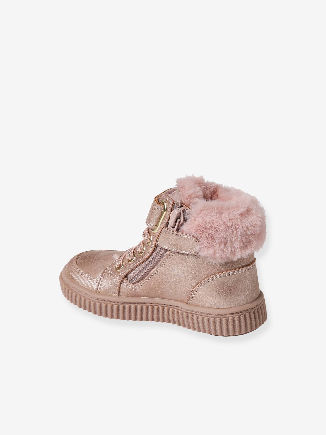 Thumbnail - Warme Baby Klett-Sneakers