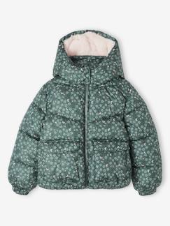 Maedchenkleidung-Mädchen Winterjacke mit Recycling-Polyester