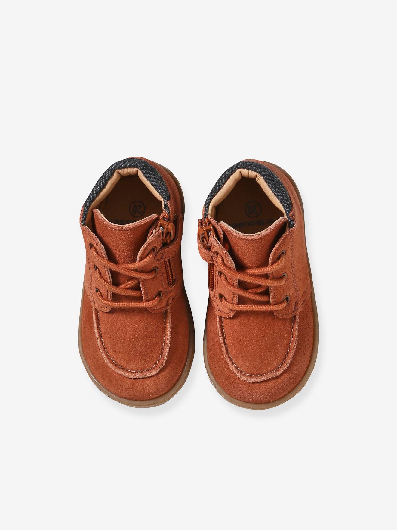 Thumbnail - Baby Schnürboots mit Reißverschluss