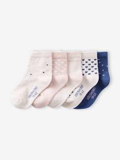 Babymode-Socken & Strumpfhosen-5er-Pack Baby Mädchen Socken BASIC Oeko-Tex