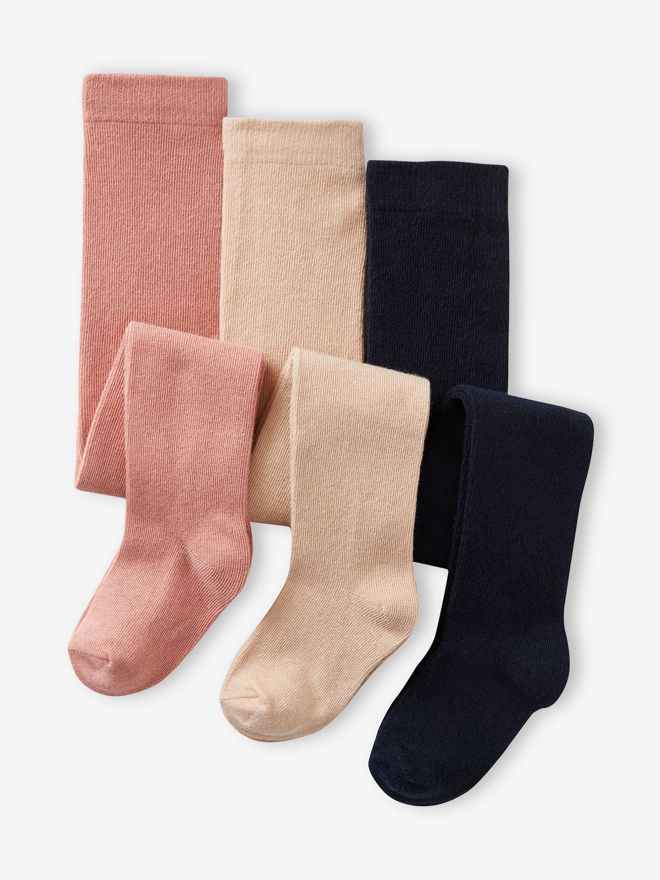 3er-Pack Baby Strumpfhosen BASIC