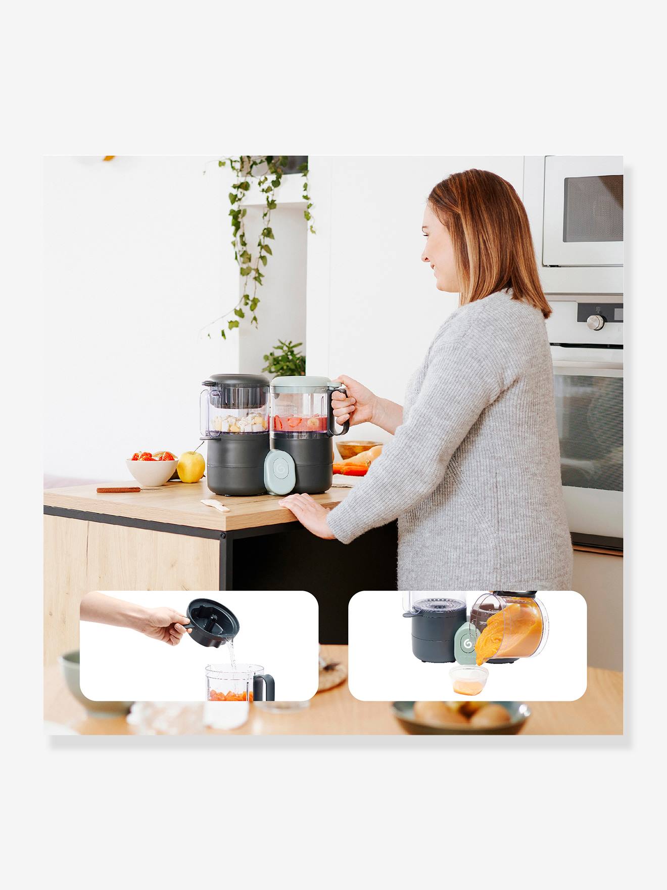 Thumbnail - 4-in-1 Babynahrungszubereiter NUTRIBABY ONE BABYMOOV