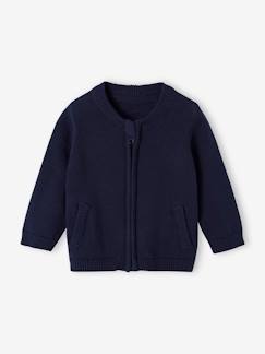 Babymode-Pullover, Strickjacken & Sweatshirts-Baby Cardigan BASIC Oeko-Tex, personalisierbar