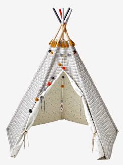 Kinder Spielzelt GERONIMO, wendbares Tipi mit Holzstangen, FSC®  [numero-image]