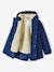 Jungen 3-in-1-Jacke mit Recycling-Polyester braun+dunkelblau/braun+elektrisch blau+graublau+khaki 25