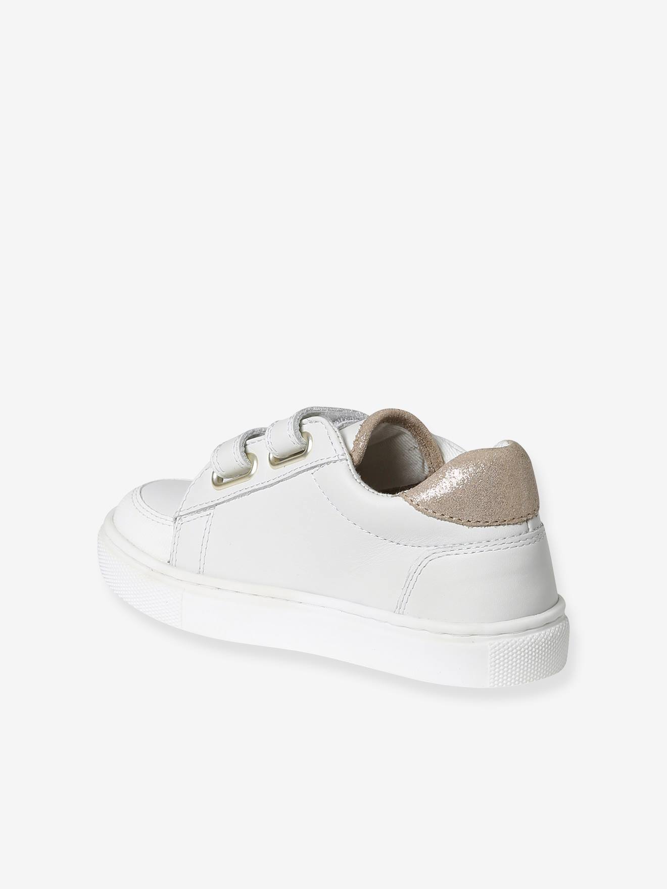 Thumbnail - Kinder Leder-Sneakers mit Glitzer