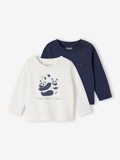 Babymode-Shirts & Rollkragenpullover-2er-Pack Baby Shirts BASICS