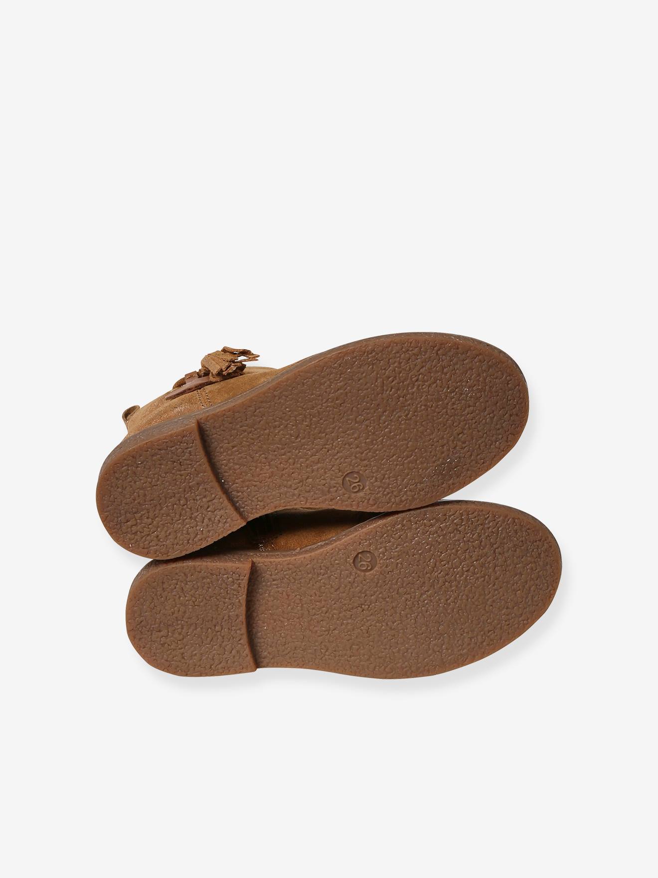 Thumbnail - Mädchen Boots mit Anziehtrick camel