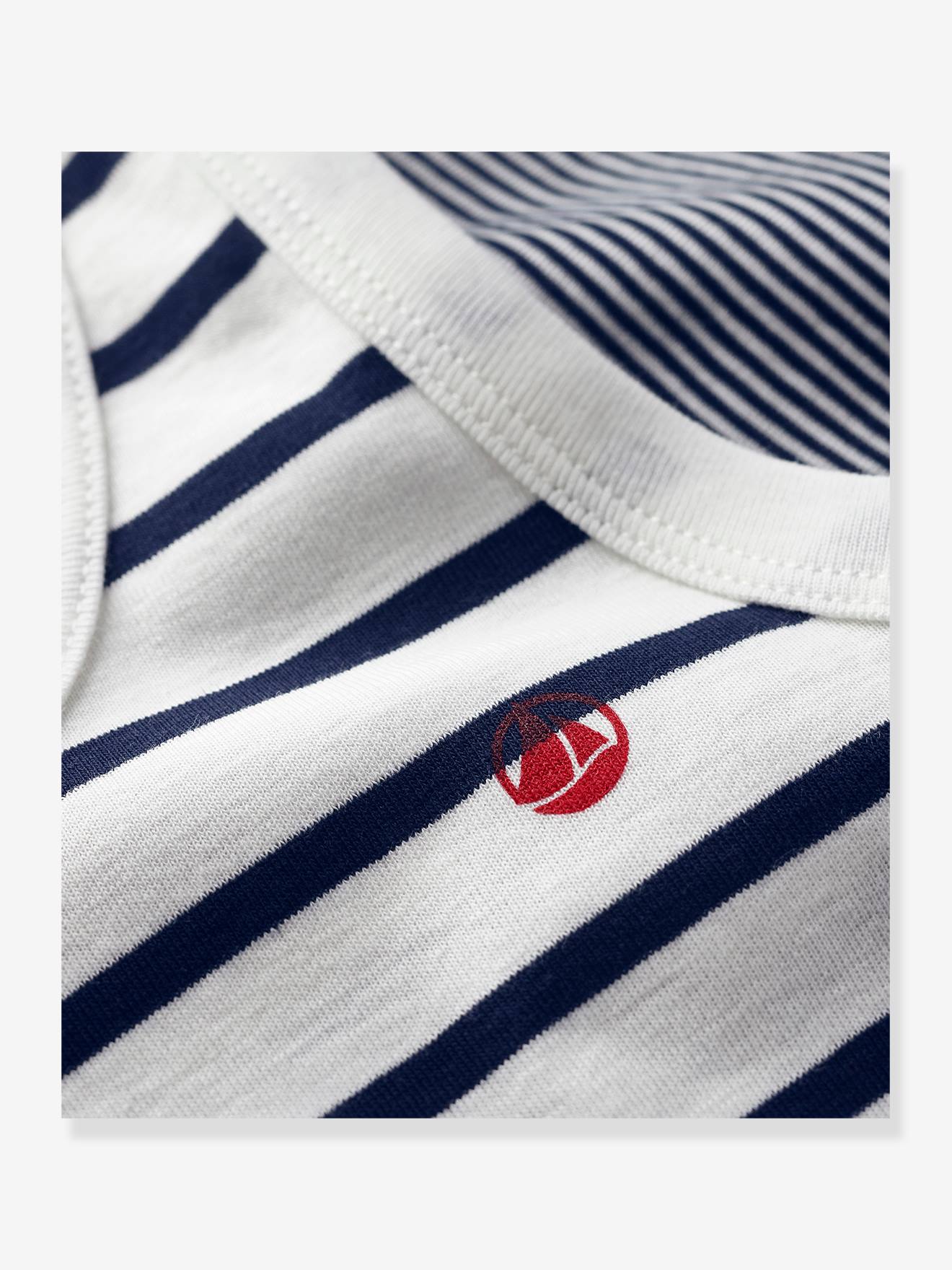 Thumbnail - 2er-Pack Jungen Unterhemden PETIT BATEAU