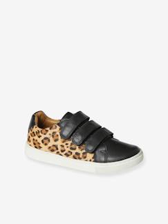 Kinderschuhe-Sneakers Mama-Tochter-Capsule mit Leopard-Muster