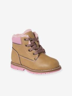 Kinderschuhe-Mädchenschuhe-Boots & Stiefeletten-Warme Mädchen Boots mit Anziehtrick