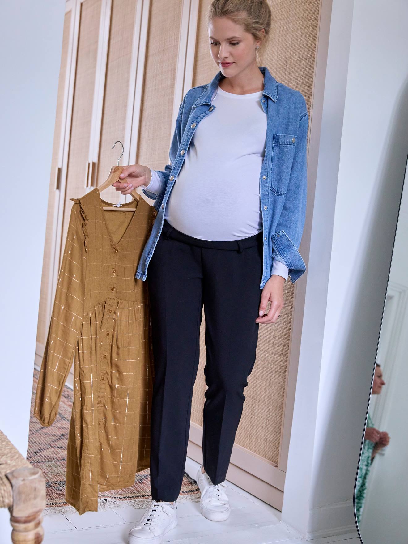 Röhrenhose für die Schwangerschaft