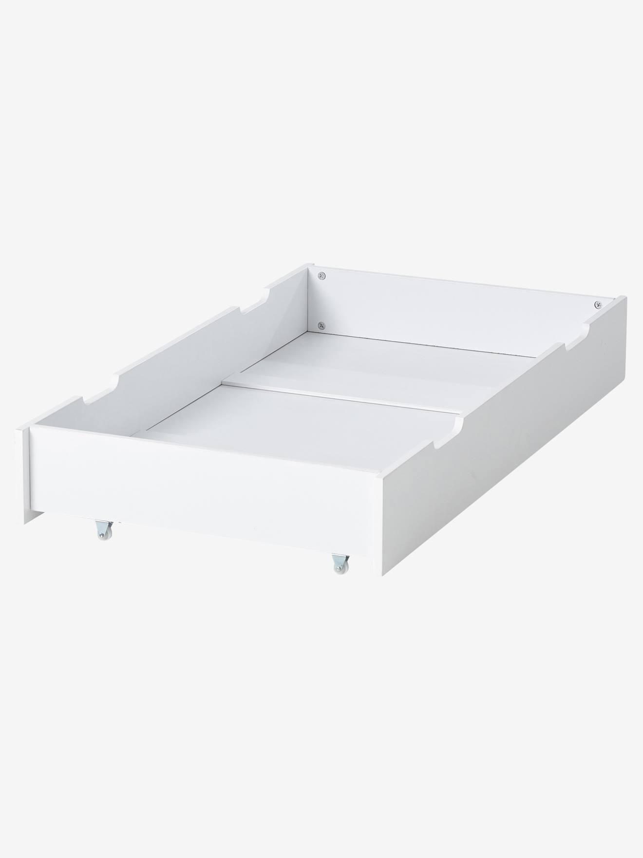 Vertbaudet Bettkasten Mit Rollen Für Babybetten Milo Weiß Einheitsgröße