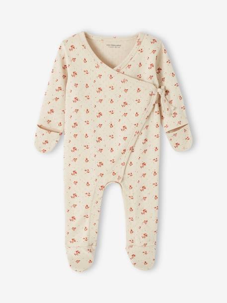 Baby-Set: Overall & Mütze Oeko-Tex perlgrau 3