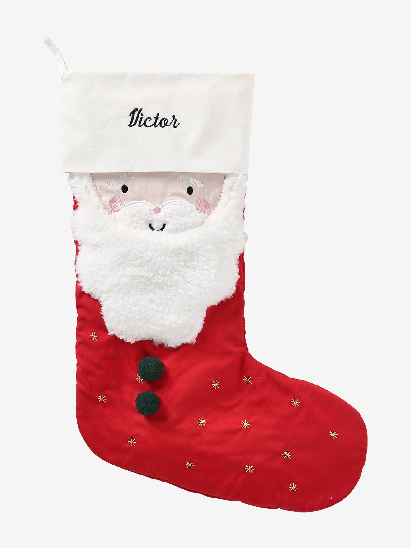 Personalisiert Weihnachtsstrumpf 46cm - Gestrickter Christmas Stocking Mit Namen | Für Familie & Dekoration